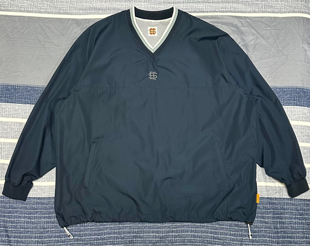 SFC SEE SEE 23SS SPORTY PULLOVER(日製,NAVY), 男裝, 上身及套裝, T