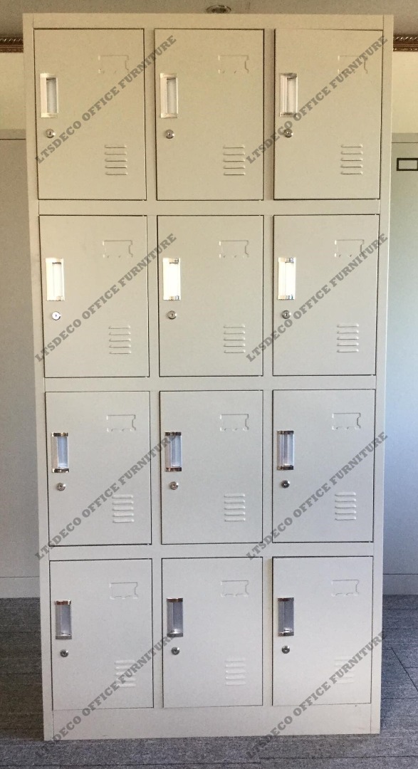Steel locker 12door Office partition Furniture system, Furniture & Home ...