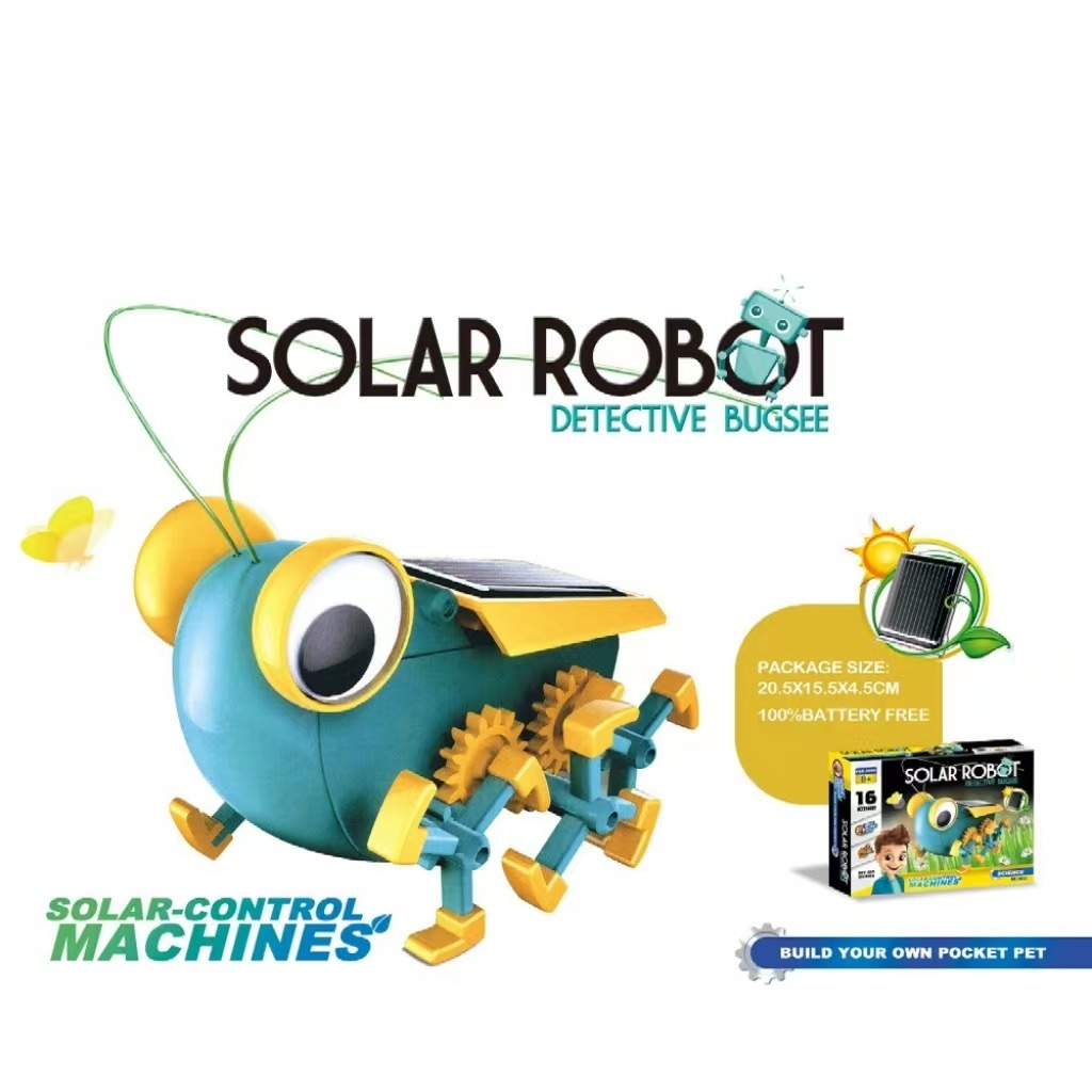 STEM Build Your Own Solar Powered Robot Cricket Learning Resource ...