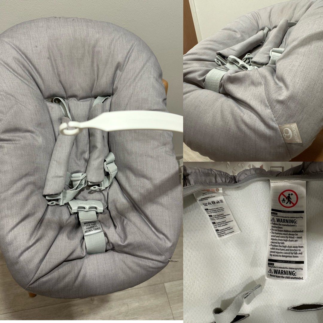 Stokke tripp trapp newborn set with toy hanger Babies Kids