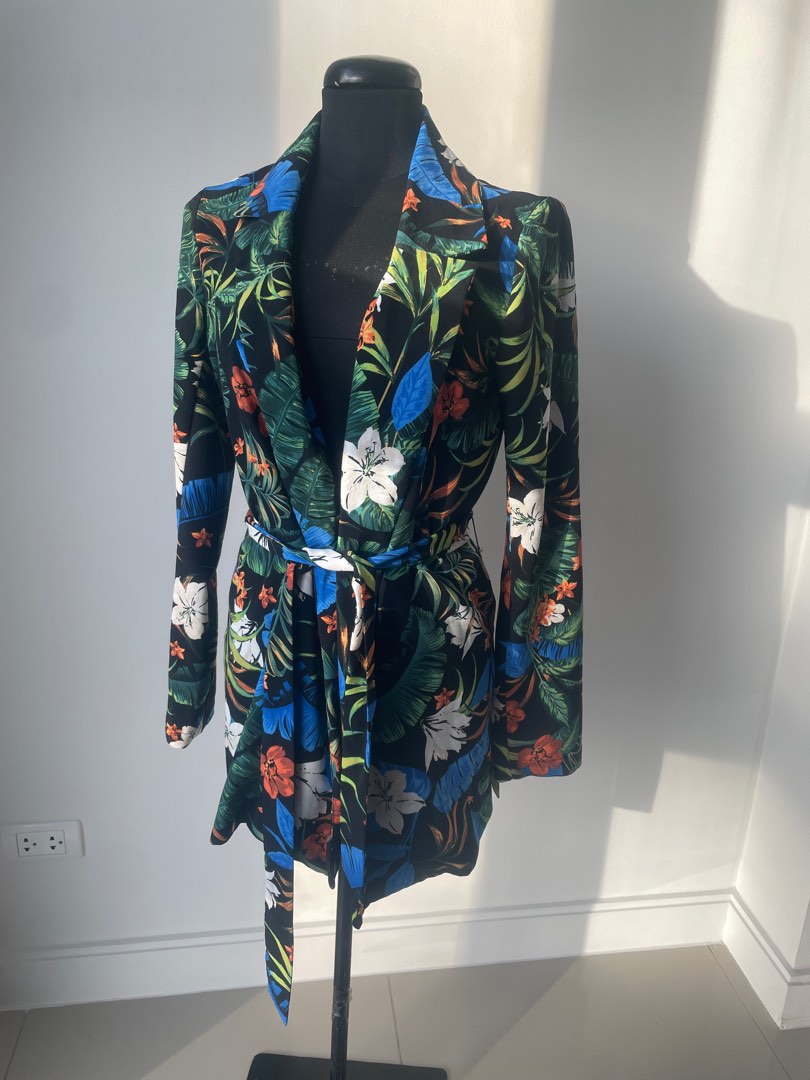 Stradivarius robe blazer discount