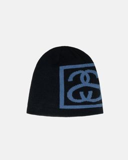 STUSSY SKULLCAP SS LINK BEANIE 毛帽 LOGO