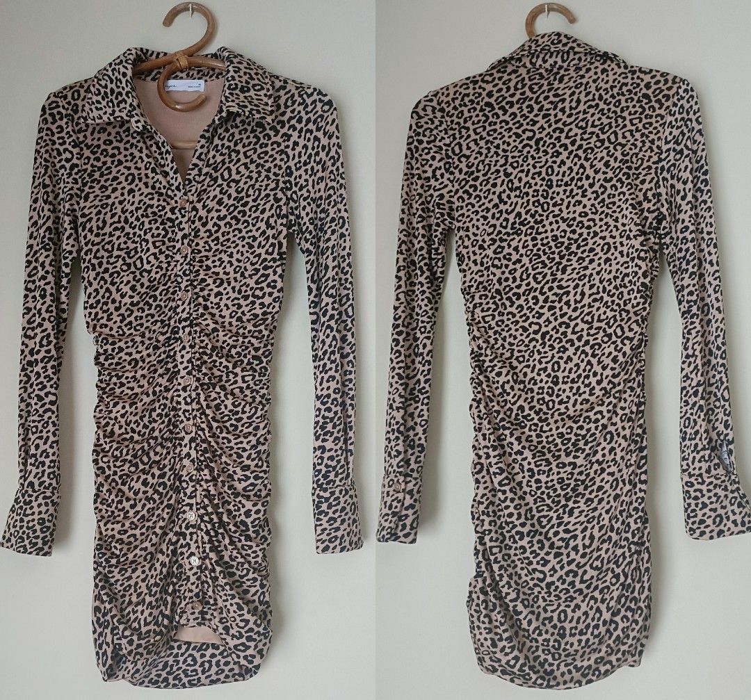 Leopard print dress supre outlet