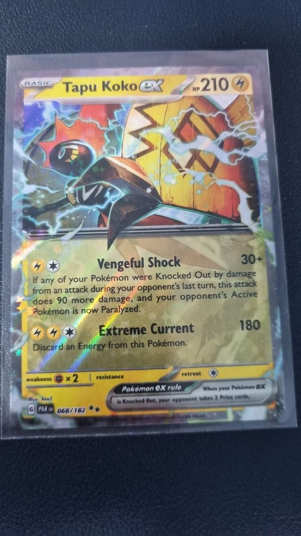 tapu koko ex pokemon card value Pokémon TCG: ex Battle Deck – Iron Leaves ex main image 1