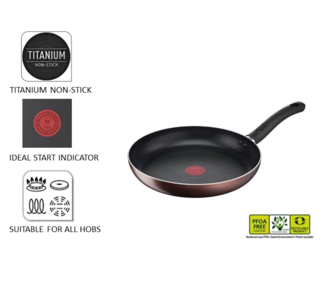 Tefal Frying Pan 24cm, Furniture & Home Living, Kitchenware & Tableware