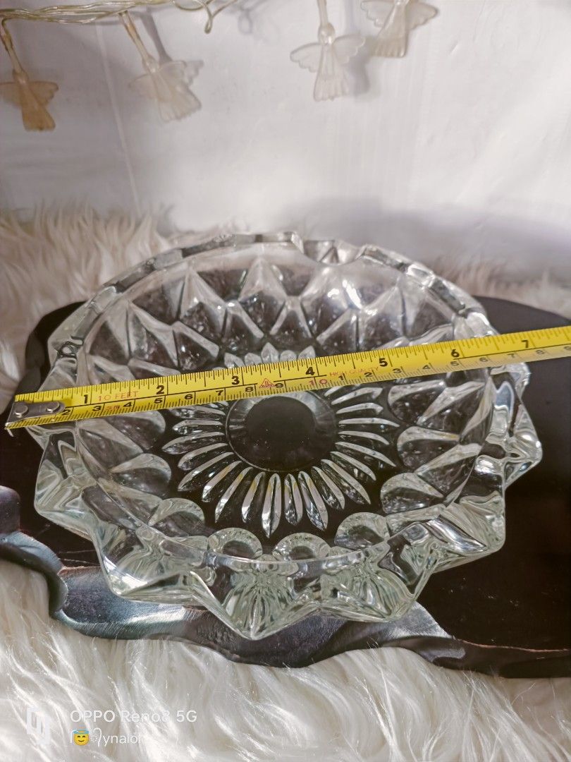TOYO GLASS ASHTRAY (Category: Other Kitchenware & Tableware) located in Pasay City. Submitted by ynamariie (Listing ID 1266820804, Image 3). Description: 💕 see photos for more details 💕 what you see is what you get 💕 japan item 💕never used.