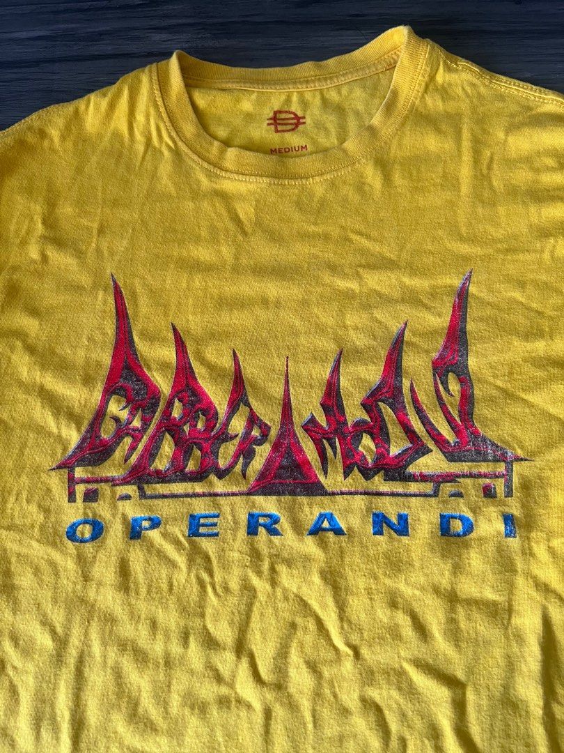 T-shirt Gabber Modus Operandi - Classic Logo, Fesyen Pria