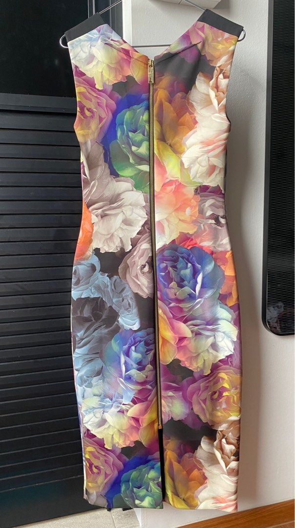 Ted baker technicolour bloom dress new arrivals