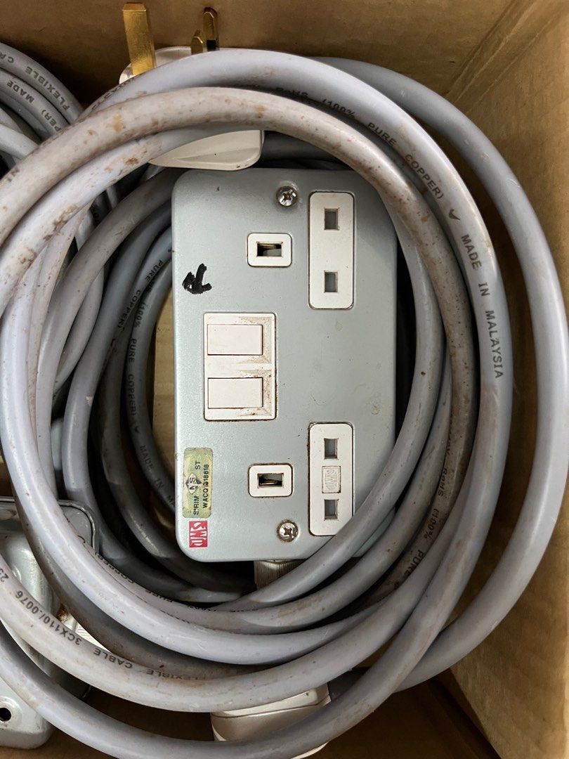 UMS Heavy Duty Extension Power Socket Electric, TV & Home Appliances