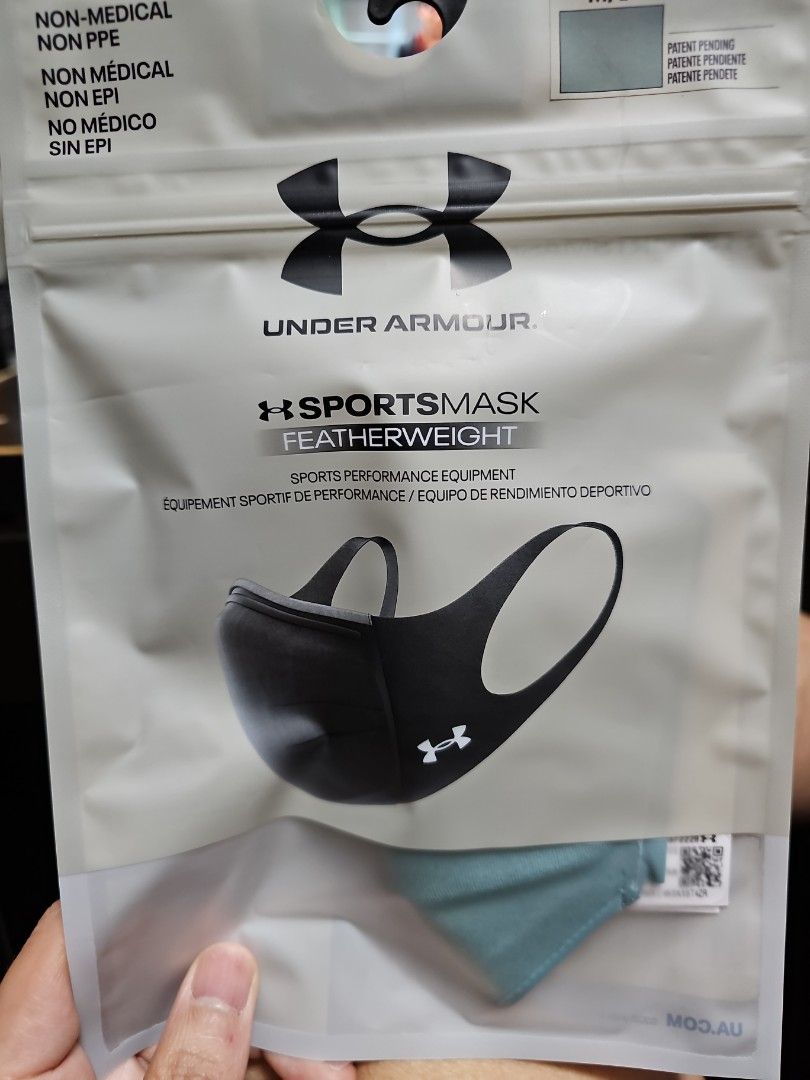Under Armour sports Mask, Health & Nutrition, Face Masks & Face Shields