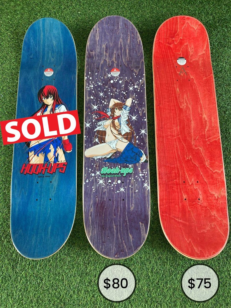 updated Price Drop !!! - Skateboard Decks - Hookups / April / Yuto