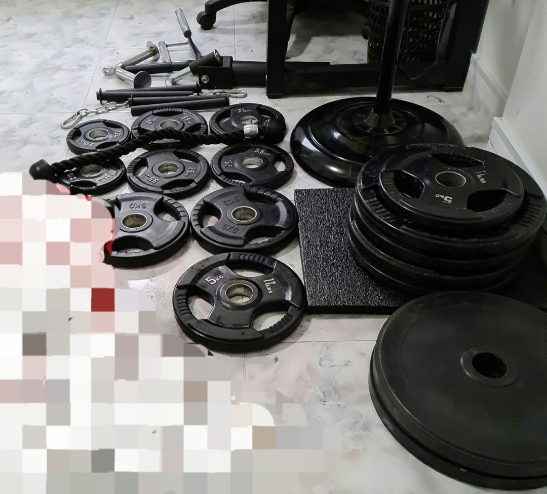 USED Home Gym Set for FAST SALES 1000