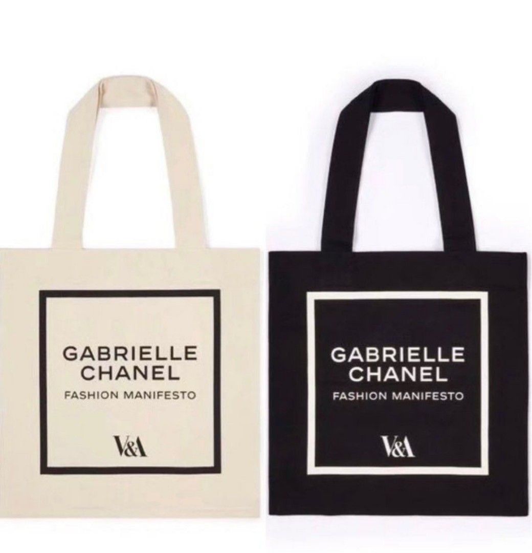 V&A Gabrielle Chanel Recycle Organic Tote Bag