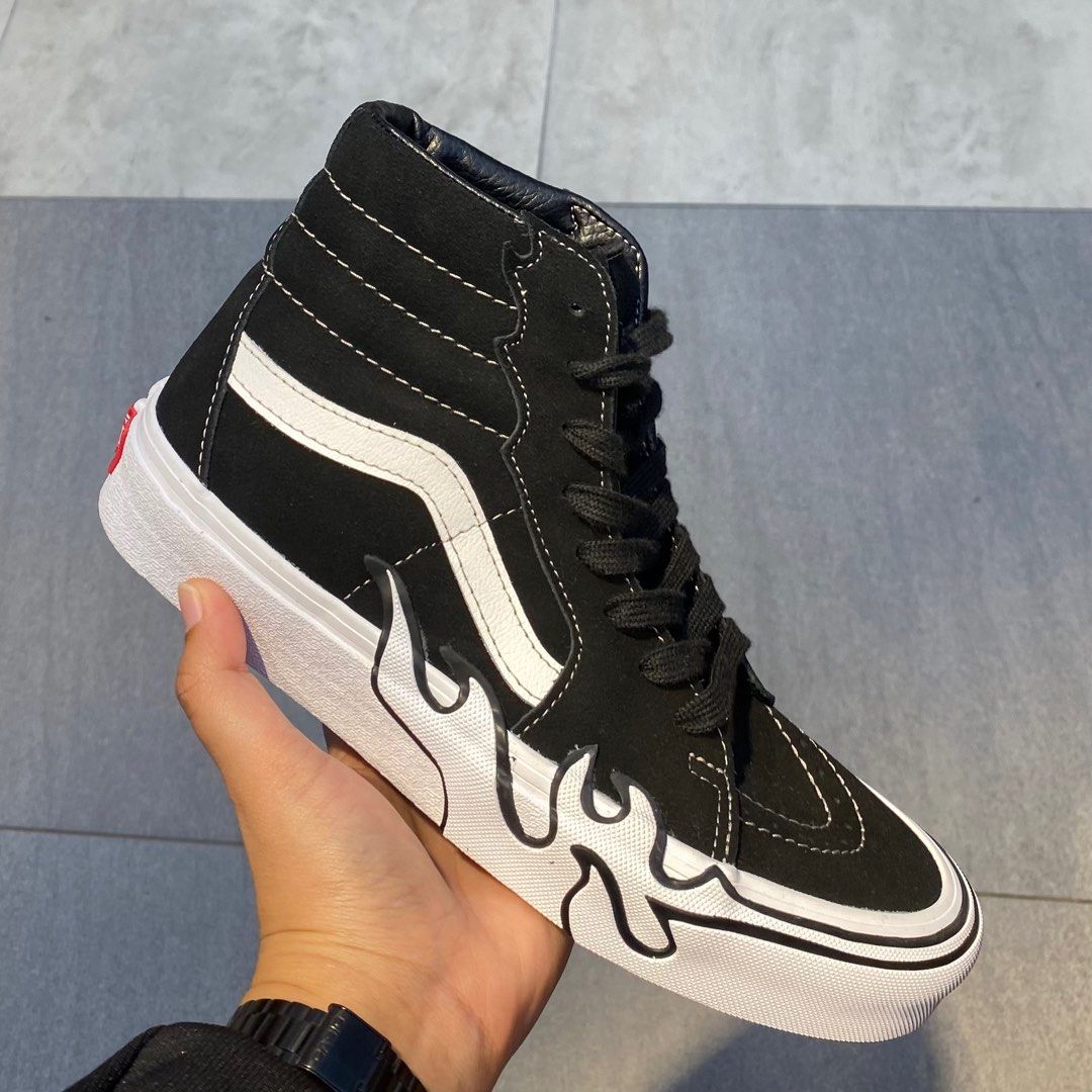 Vans sk8 hi flame shop