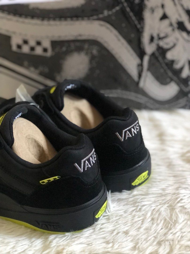 Vans Skate Wayvee Black Sulphur, Men's Fashion, Footwear, Sneakers on