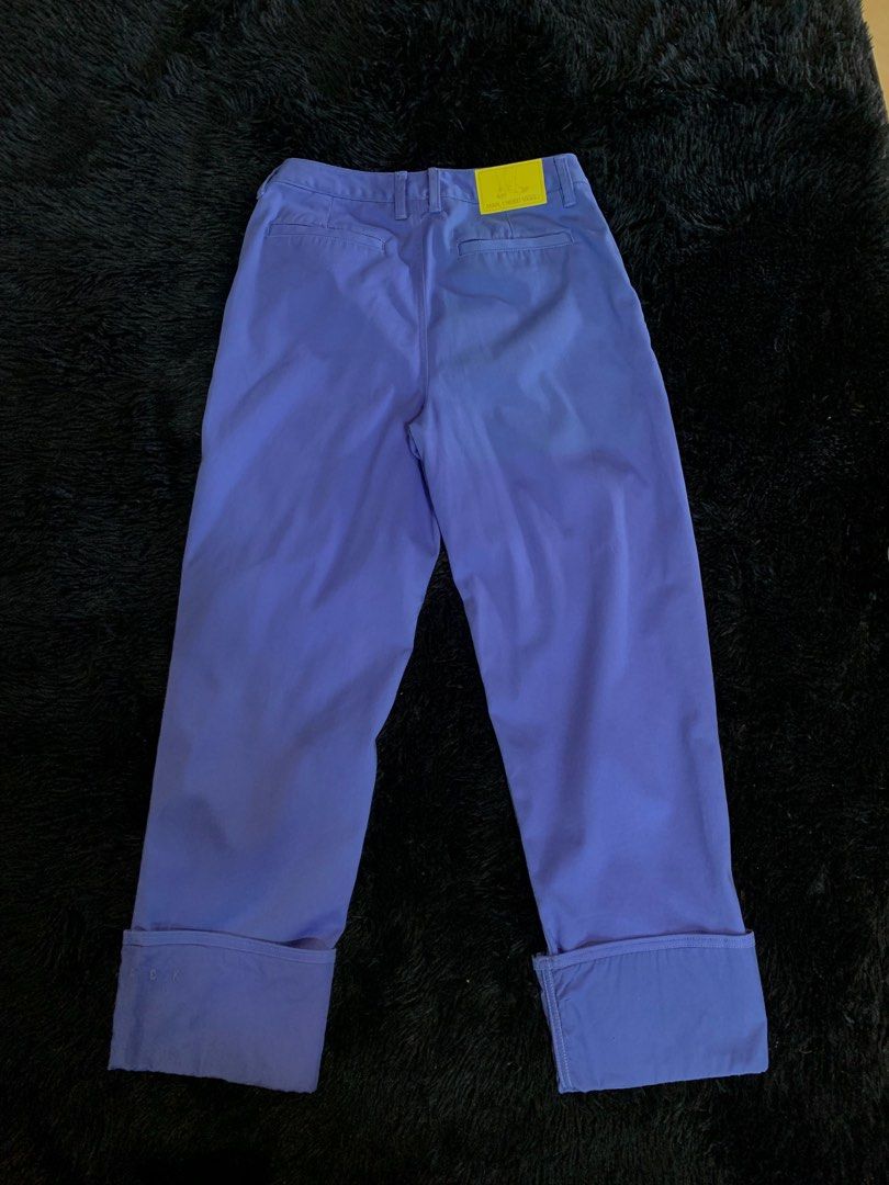 Vans pants kids purple on sale