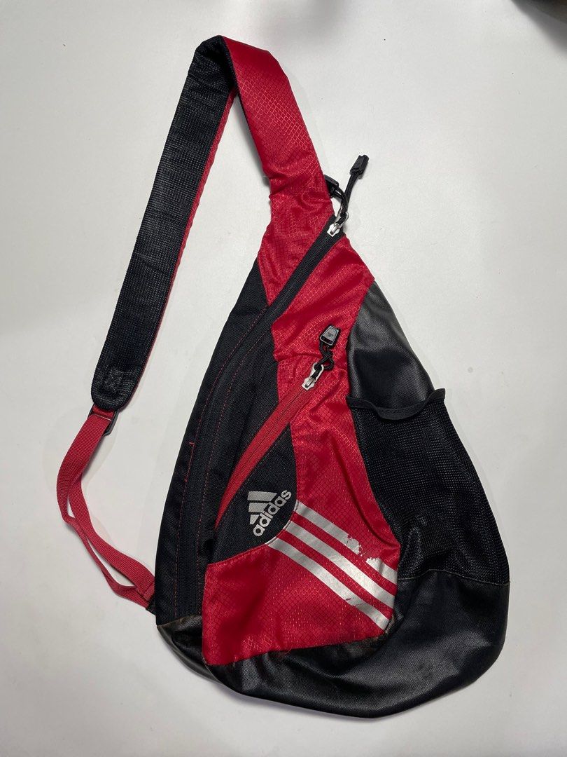 Vintage Adidas Crossbody sling bag avant garde gorpcore lappy