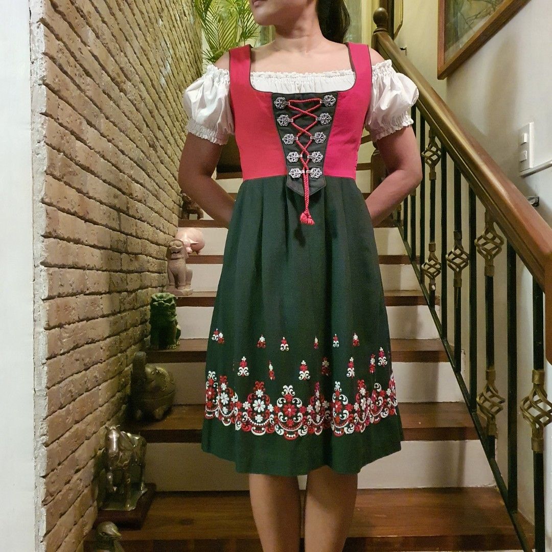 Vintage dirndl dress cheap