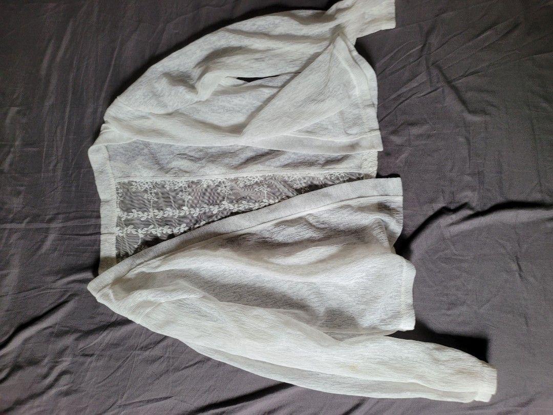 White lace new arrivals jacket womens