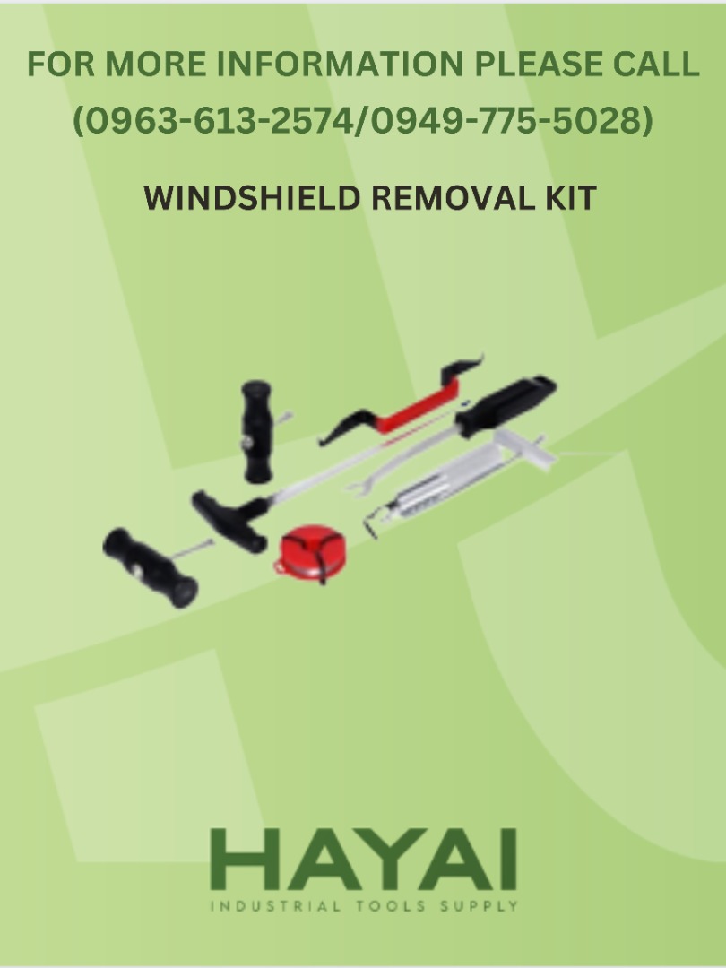 WINDSHIELD REMOVAL KIT, Commercial & Industrial, Construction Tools