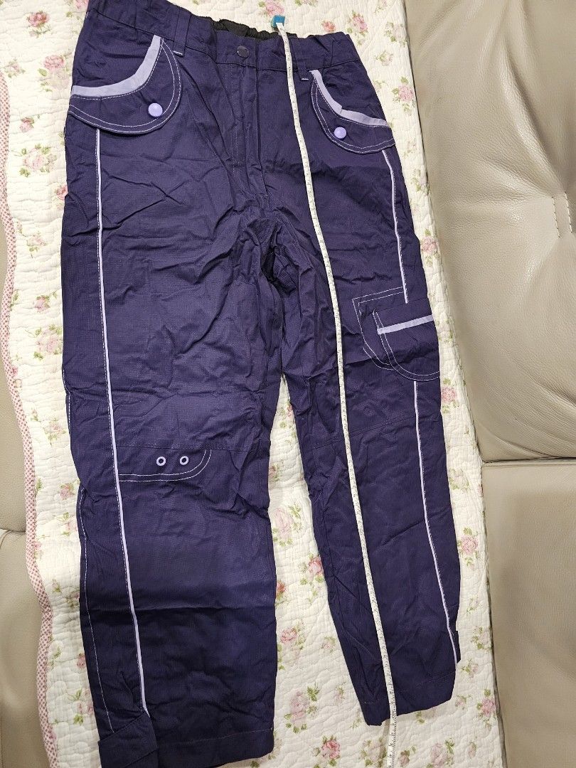Winter top pants material