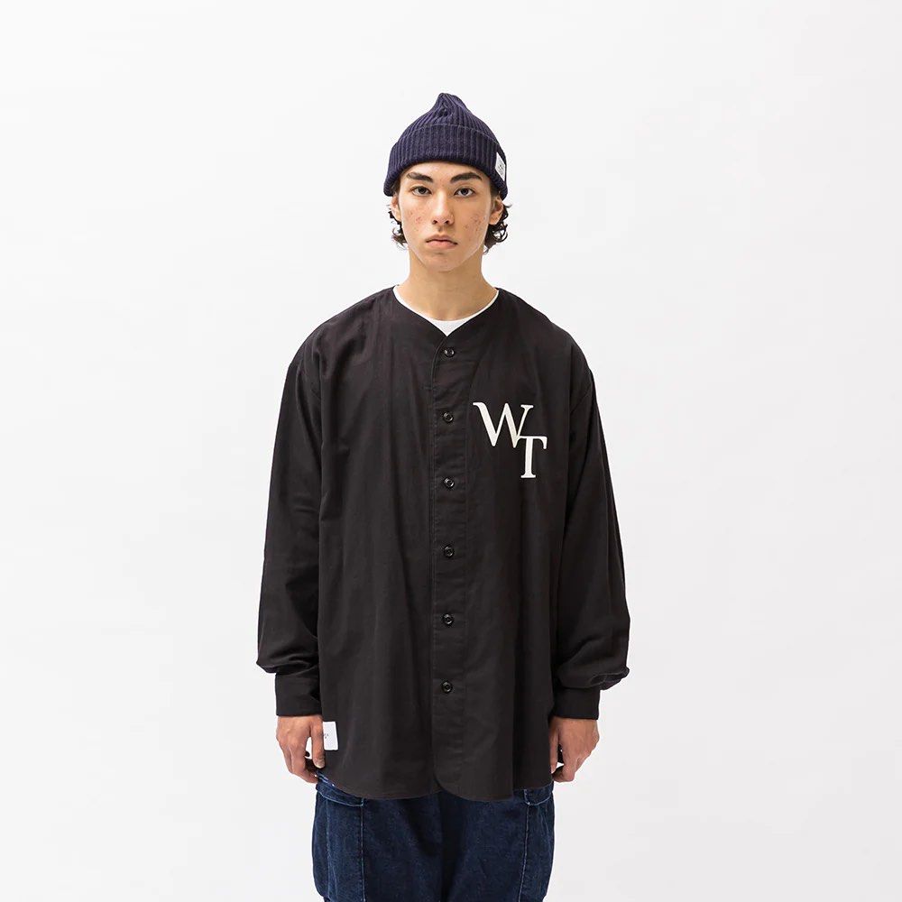 WTAPS LEAGUE SHIRT 2022AW BLACK XL-