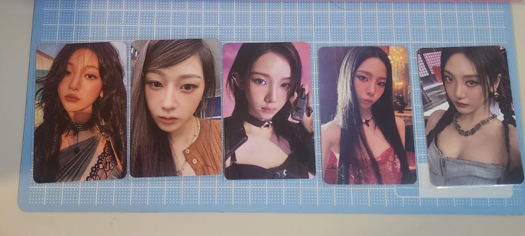 Aespa Drama PhotoCards Winter Karina Giselle Ningning Photo Cards 4 Per Set I4261726906