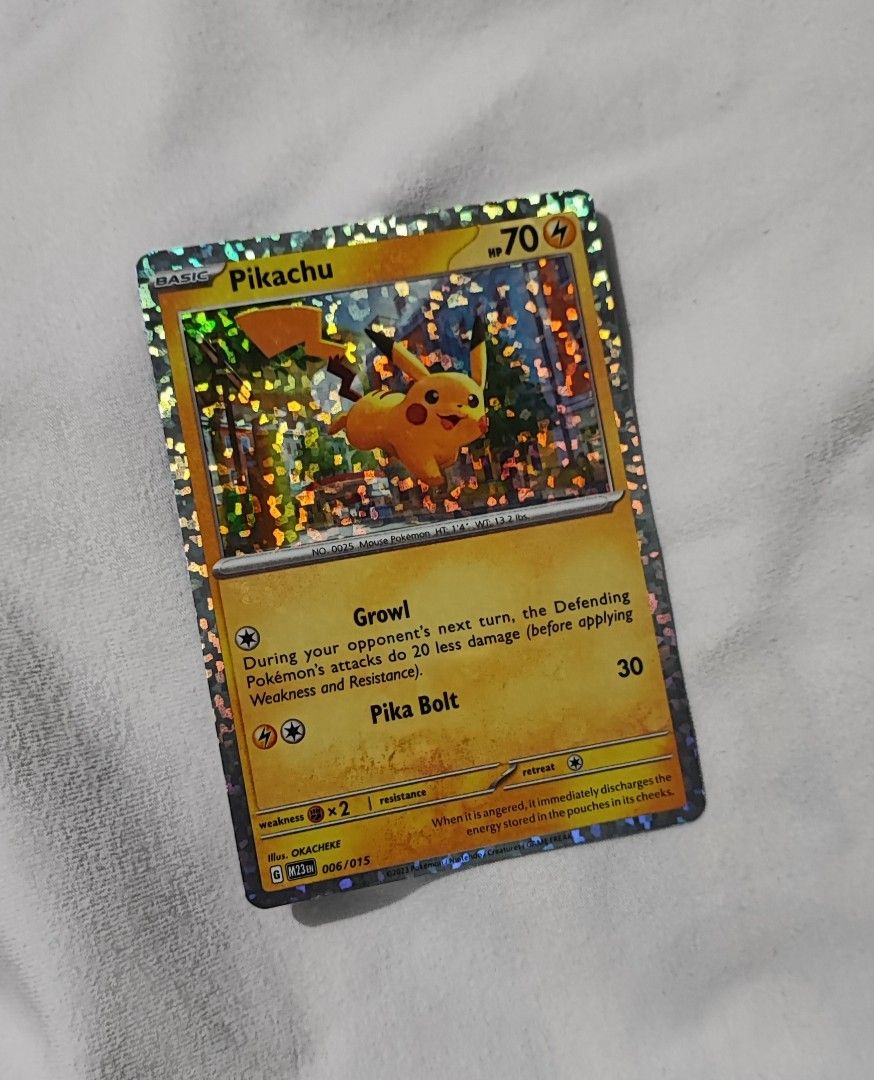 rare mcdonald's pokémon cards Chespin - 6/25 Holo Rare main image 1