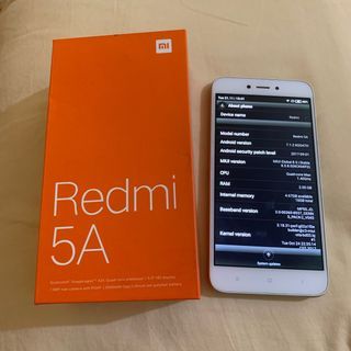 Xiaomi Redmi 5A (Minus Boros Baterai) Second 2/16gb