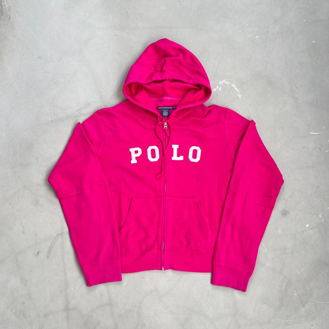 Bubblegum pink zip up hoodie online