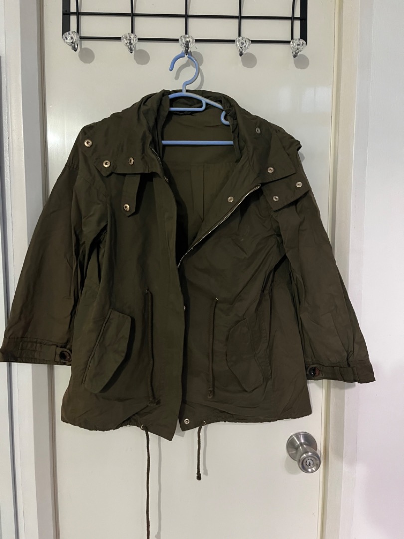 Zara parka, Women's Fashion, Coats, Jackets and Outerwear on Carousell
