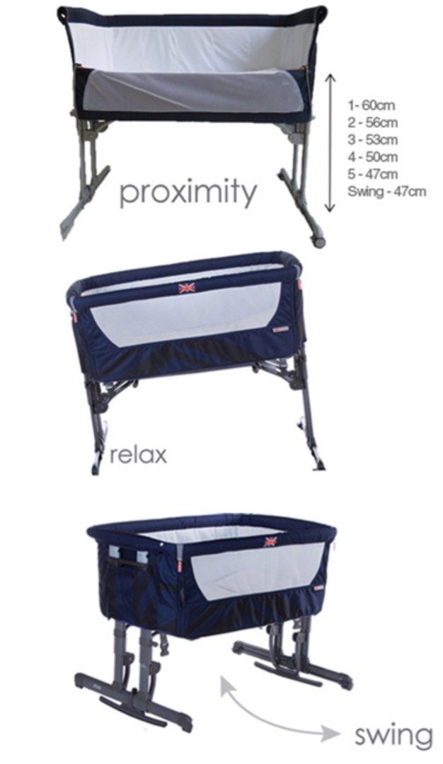 Zibos ala shop bedside crib