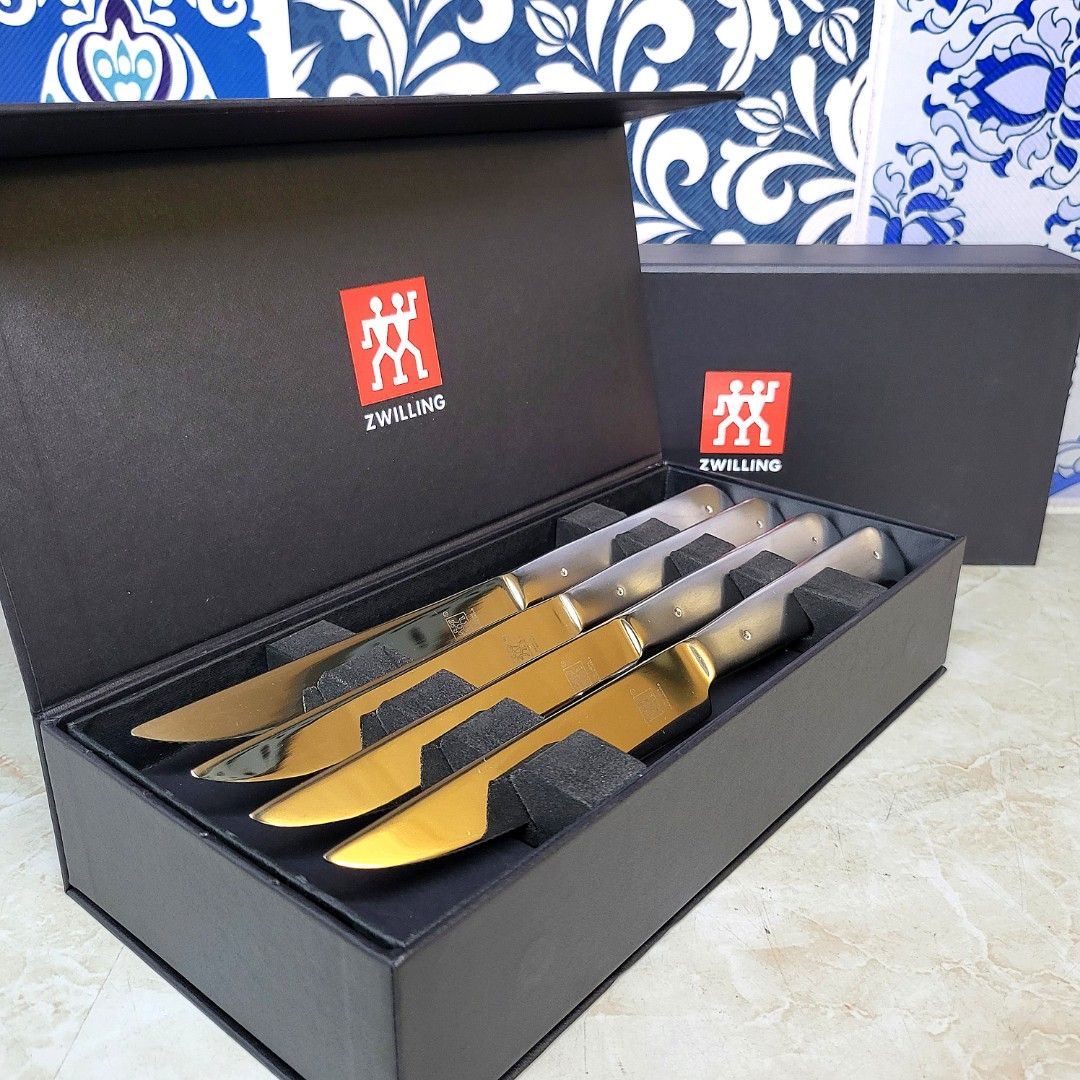 ZWILLING Steak Knife Set of 8, Furniture & Home Living, Kitchenware & Tableware, Dinnerware