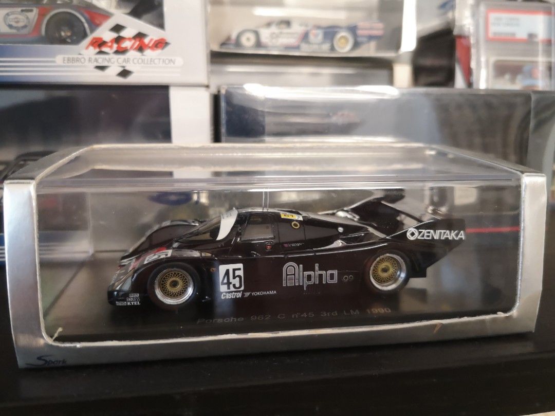 1:43 Spark Porsche 962 C No. 45 3rd Le Mans 1990, 興趣及遊戲, 玩具