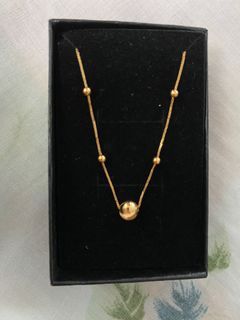 18K GOLD lightweight necklace