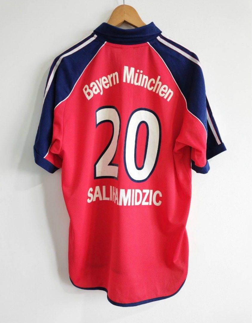 Maillot Bayern Munich Extérieur 2004/05 – #20 Salihamidzic (taille L, état Correct)
