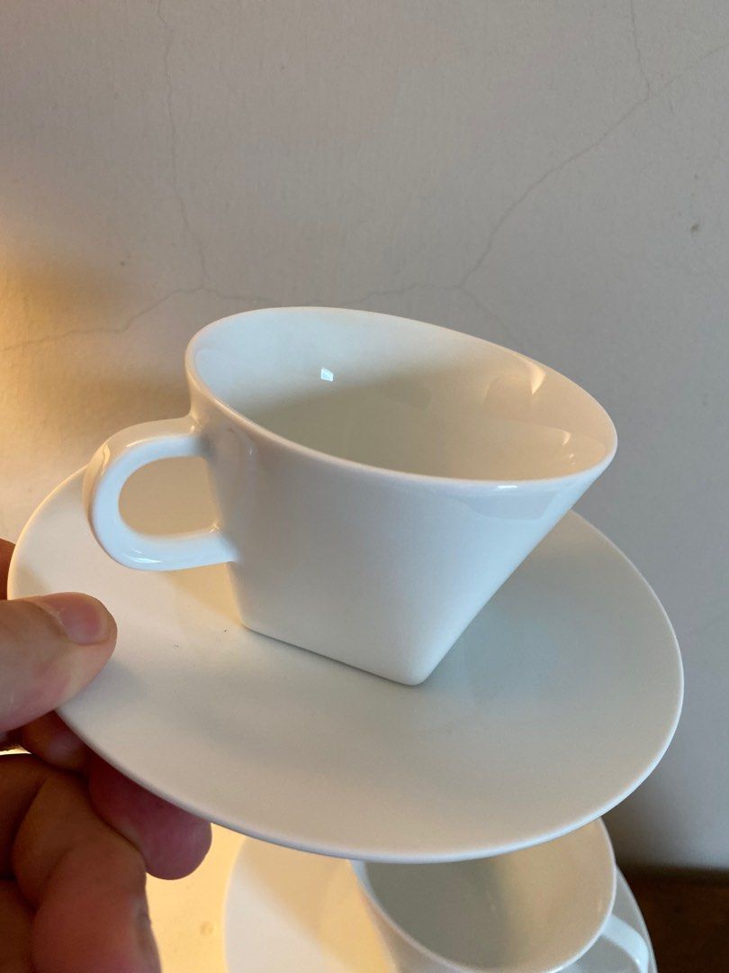 VÄRDERA coffee cup and saucer, white, 20 cl (7 oz) - IKEA