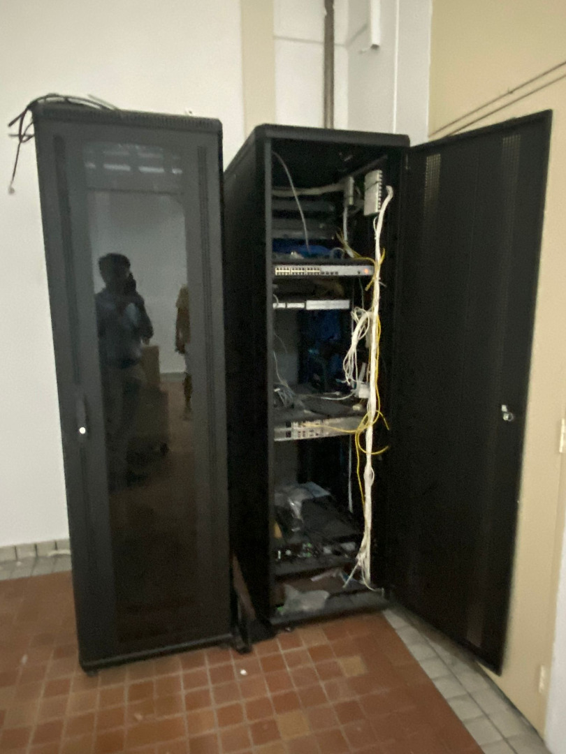 2 x Server Racks, Furniture & Home Living, Furniture, Shelves, Cabinets ...