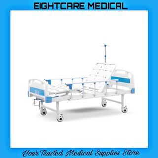 2Cranks Hospital Bed with Foam and Table