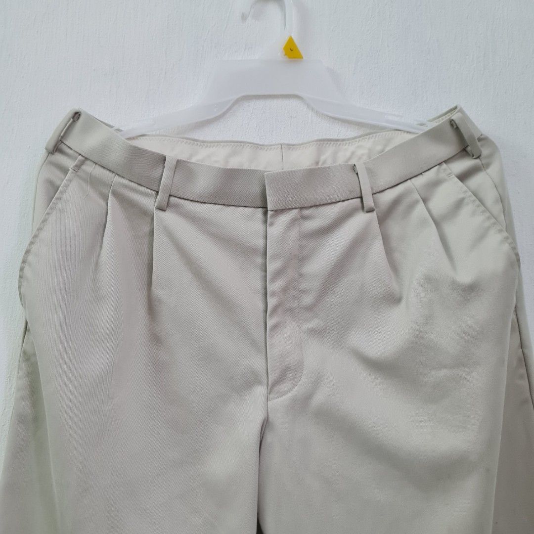 Wide-Fit Chino Pants