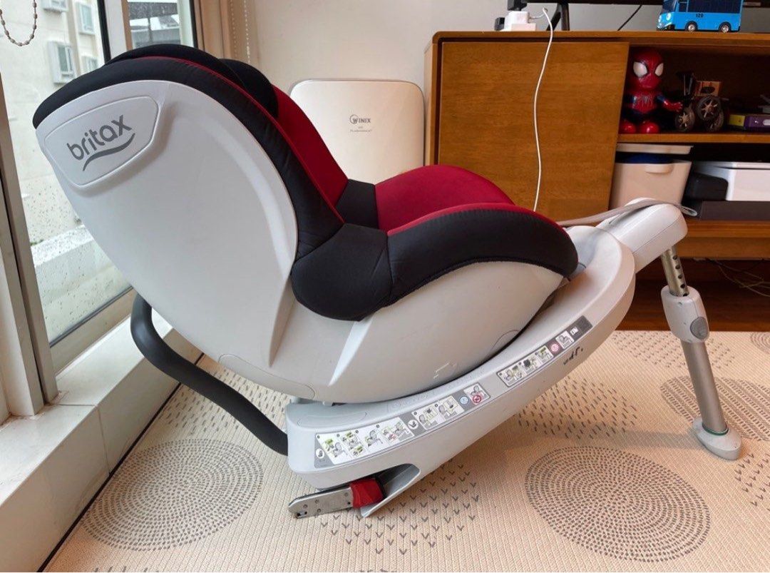 360 BRITAX ROMER dualfix red ISOFIX