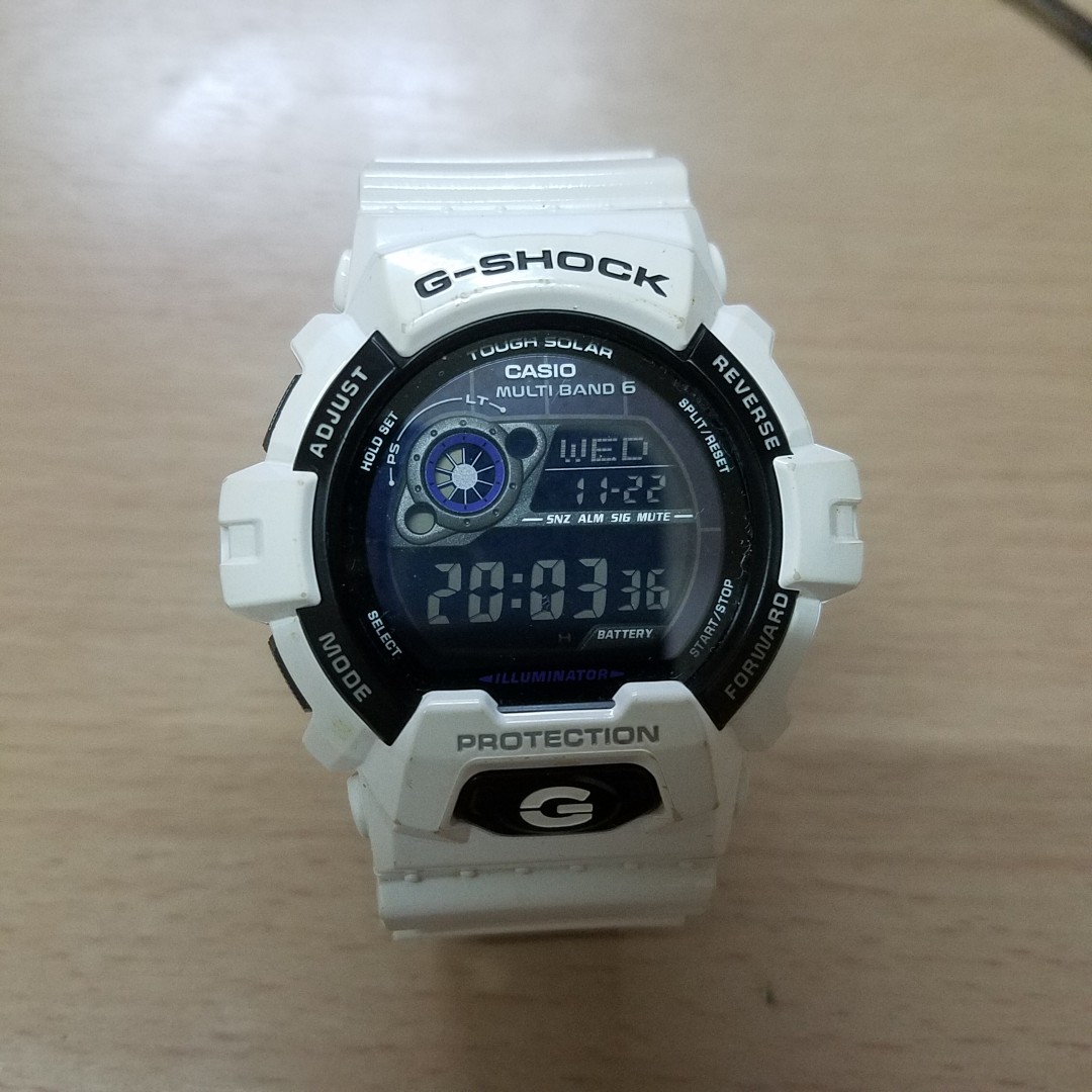 新淨CASIO G-SHOCK 3268 GW-8900A 多功能跳字手錶(see settlement