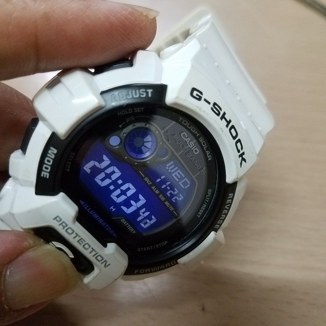 新淨CASIO G-SHOCK 3268 GW-8900A 多功能跳字手錶(see settlement