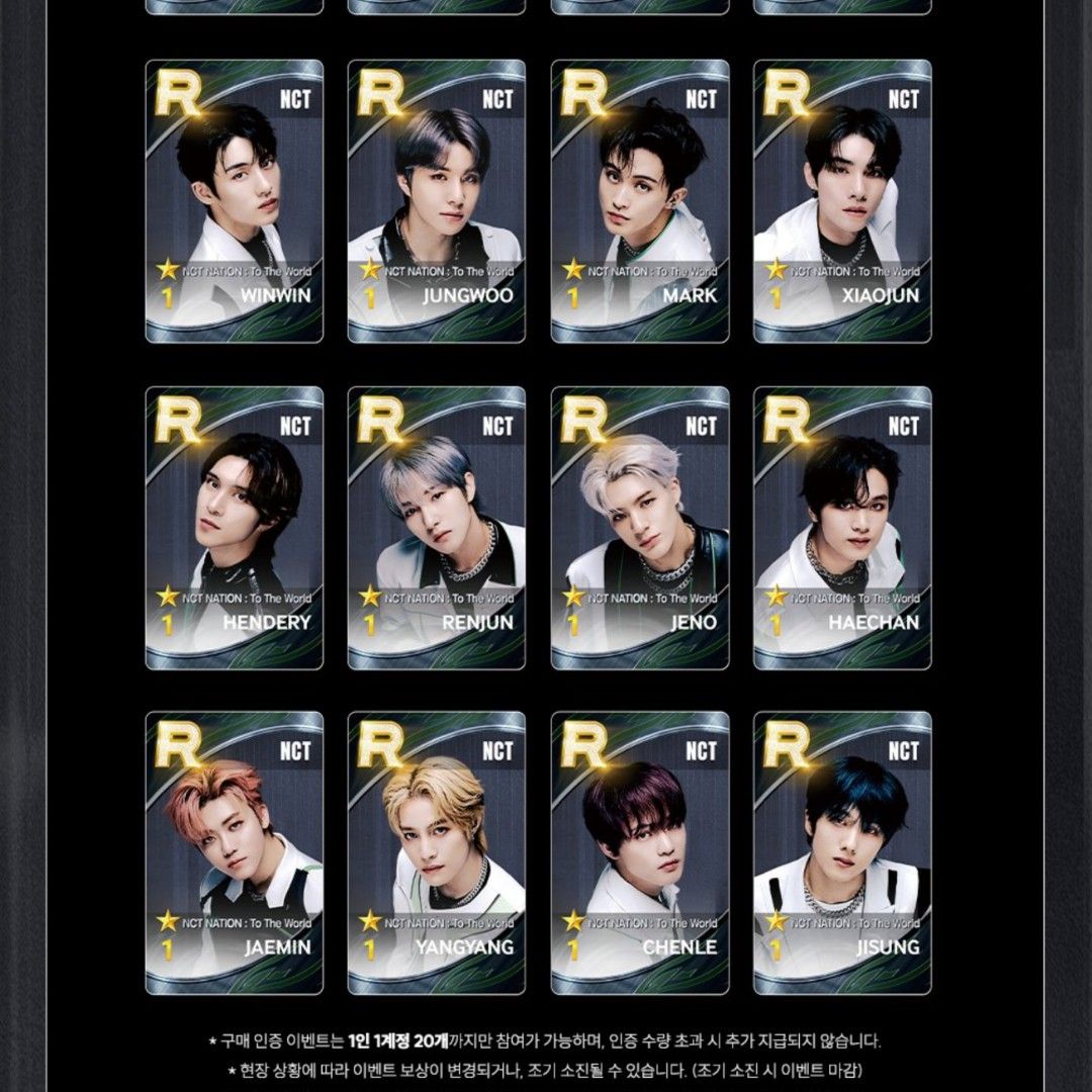 Nct Nct127 Mark Ssm Super Star Smtown Trading Card | eBay
