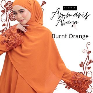 Abaya Burnt Orange