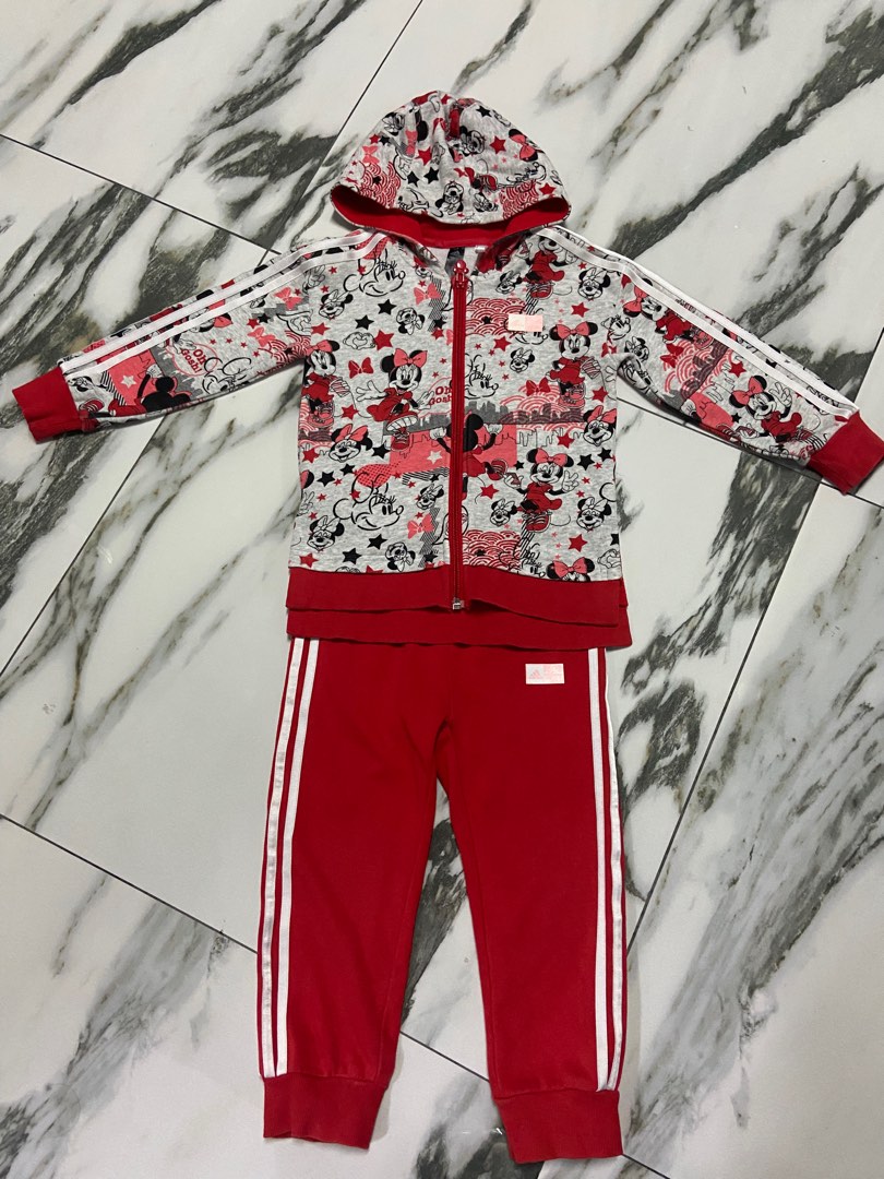 Minnie mouse discount adidas tracksuit