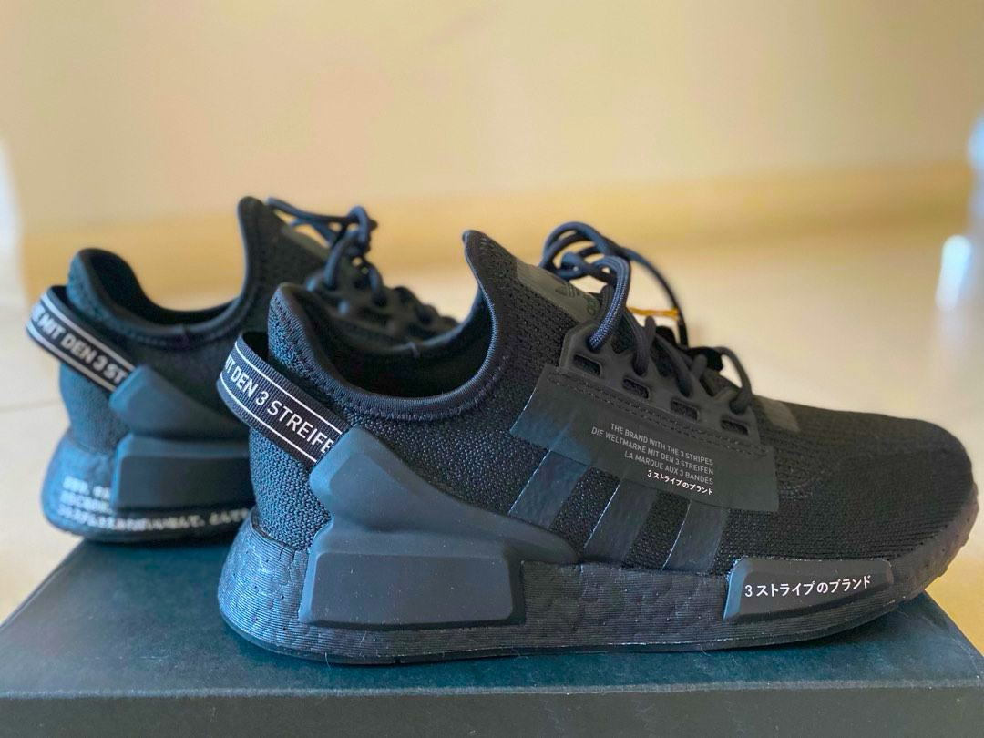 Adidas NMD R1 V2 Core Black Iridescent