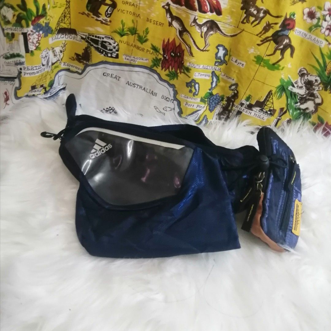 Adidas leather top belt bag