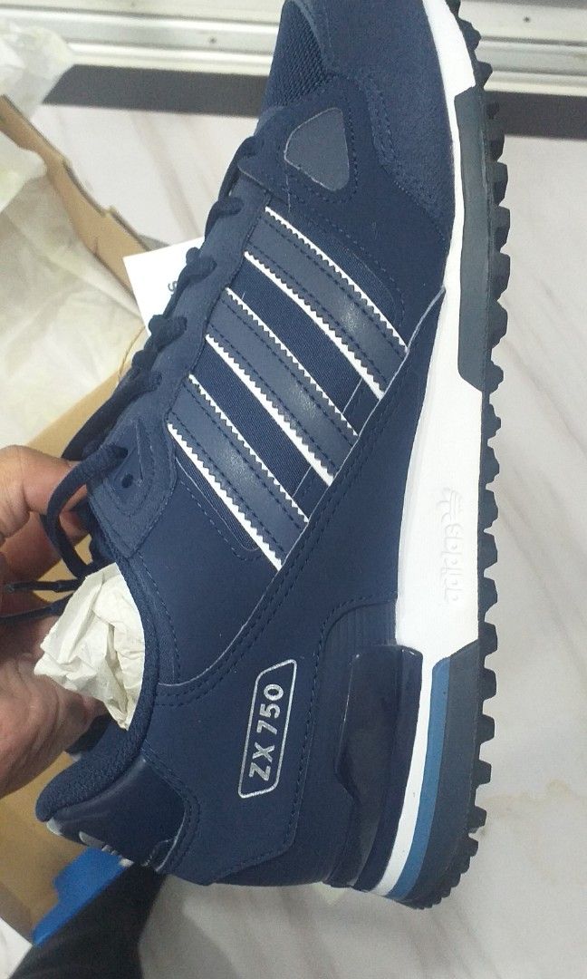 Originals mens zx 750 trainers collegiate navy/collegiate navy/white shop