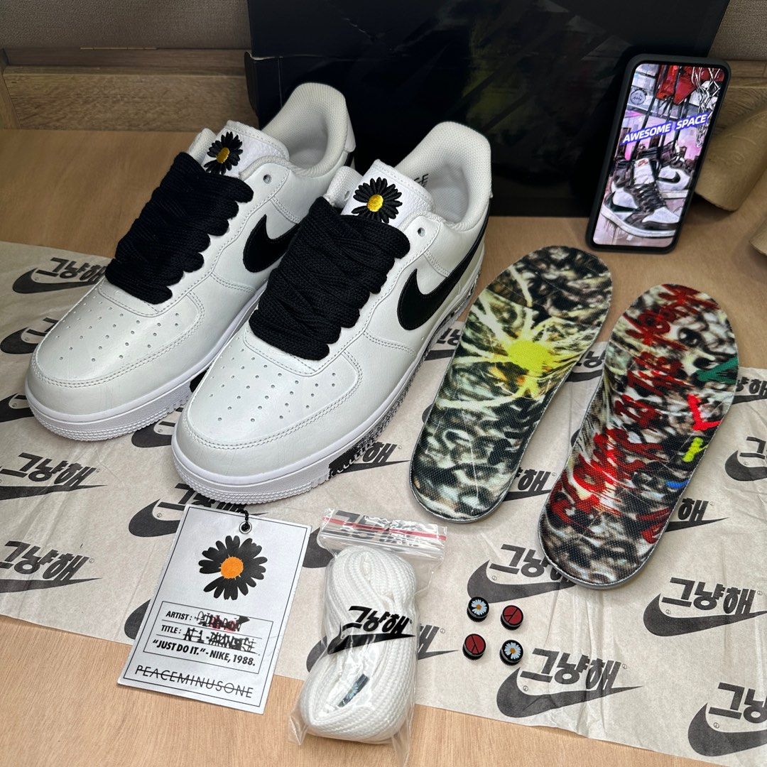 Air Force 1 Low PEACEMINUSONE G Dragon White AF1 GD